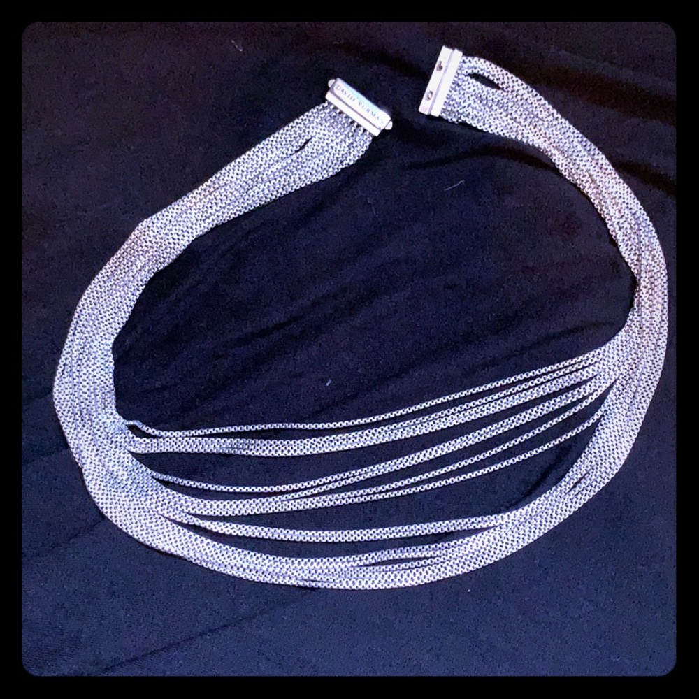 Multi strand David Yurman Silver Necklace